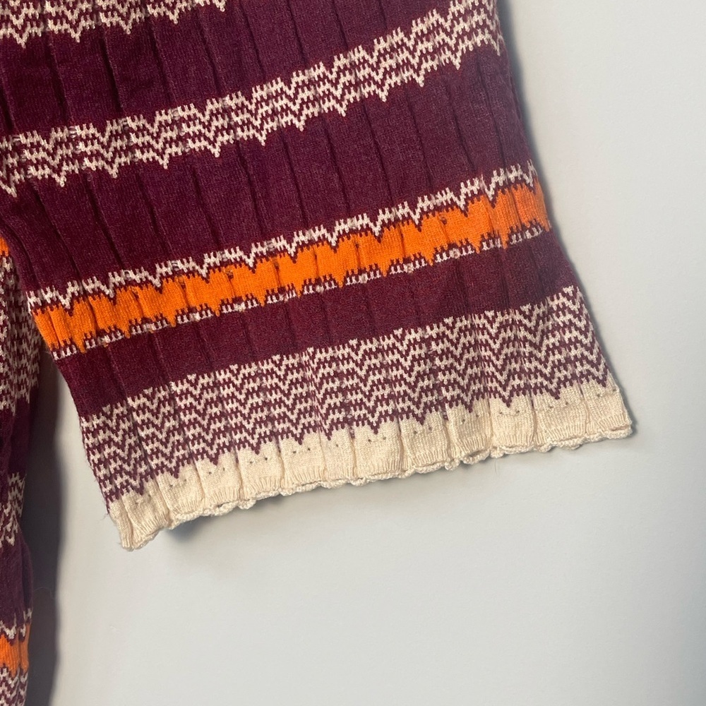 The Odells | Striped Sweater Knit Ophelia Midi Dress XL - Picture 3 of 6
